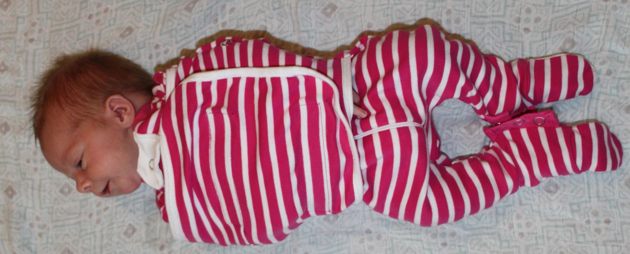 Onesie Swaddle Snoozing Caboose